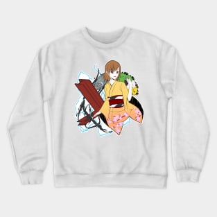 Mikoto Misaka (Kimono) Crewneck Sweatshirt